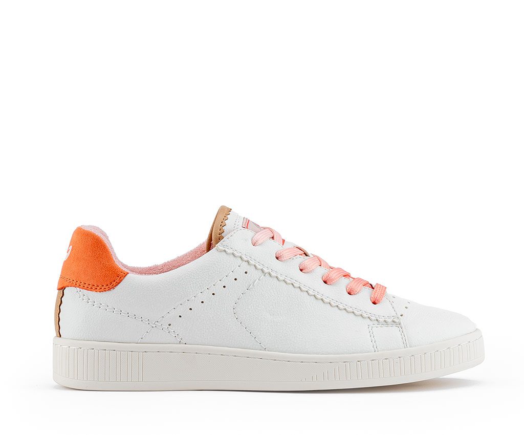 ADA Vegan Sneakers | White Coral