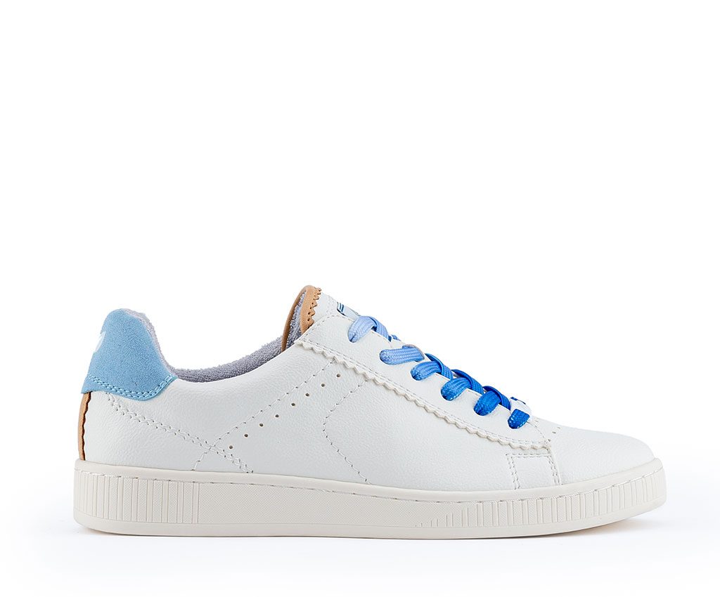 ADA Vegan Sneakers | White Pastel Blue
