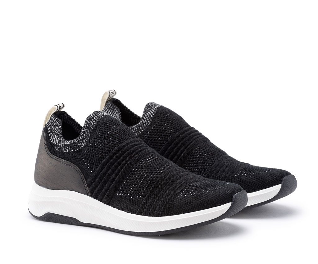 ATENA Vegan Sneakers | Black