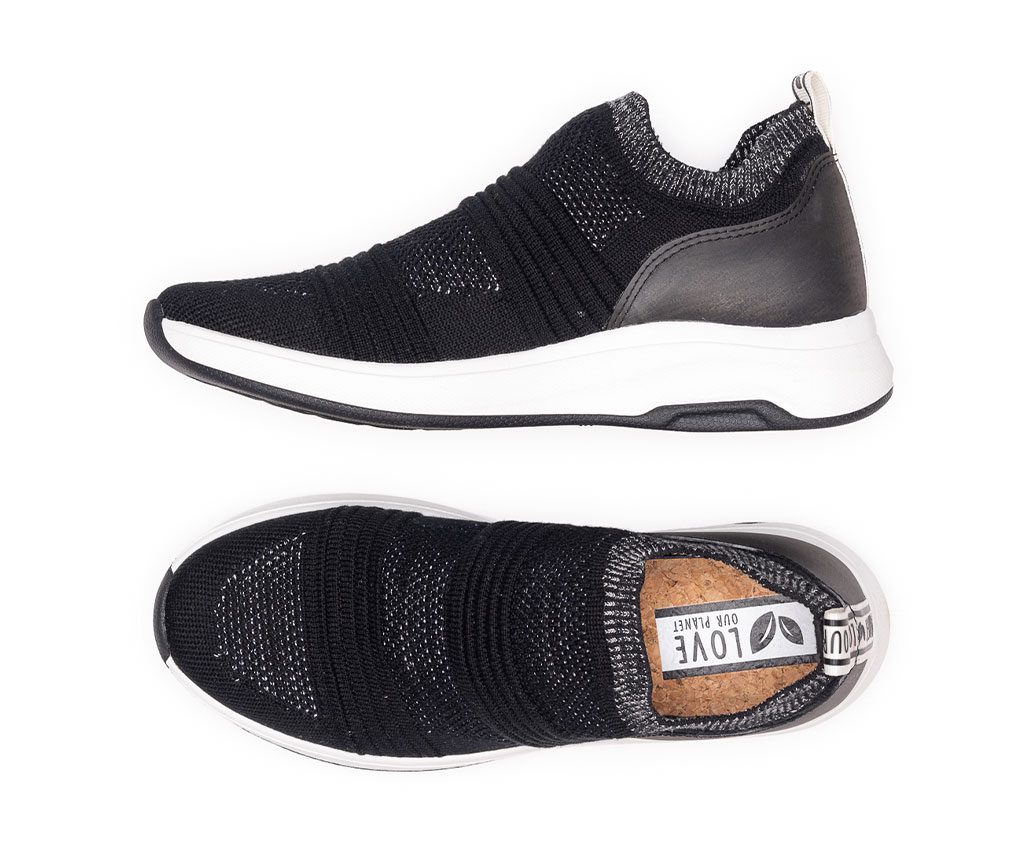 ATENA Vegan Sneakers | Black