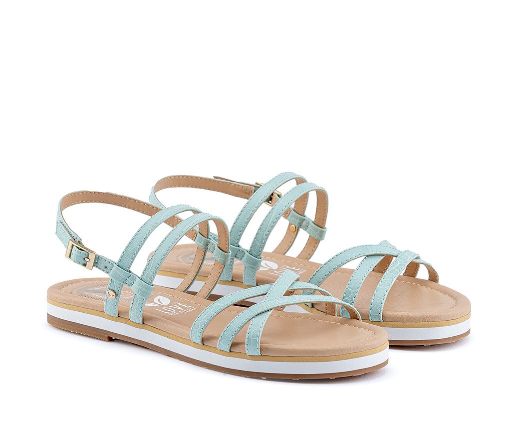 FRIDA Vegan Sandals | Pastel Green
