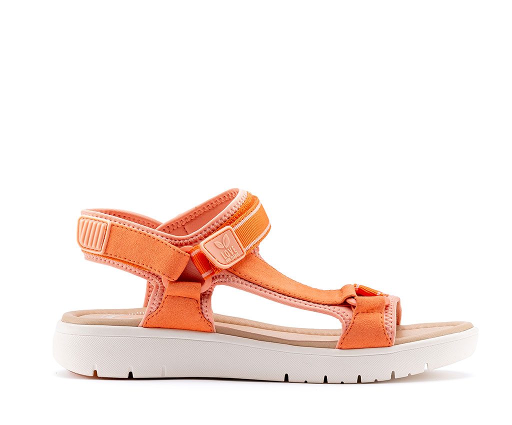 KRIS Vegan Sandals | Coral