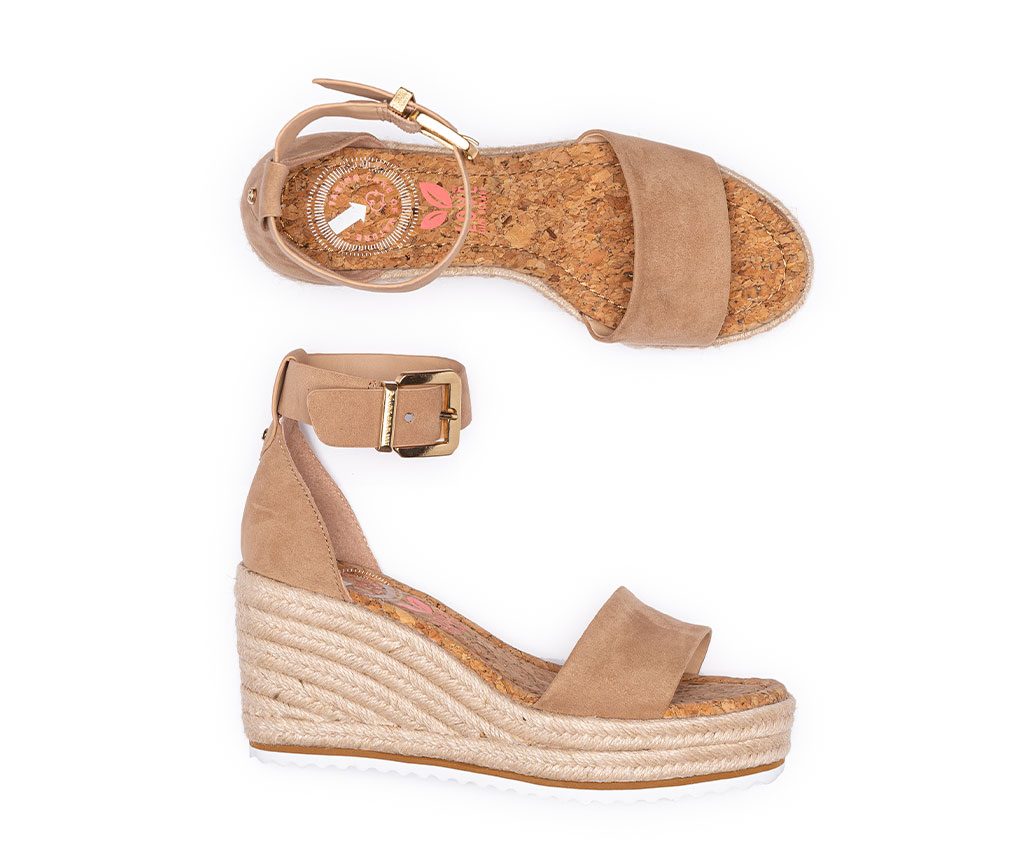 MARGARET Vegan Sandals | Biscuit