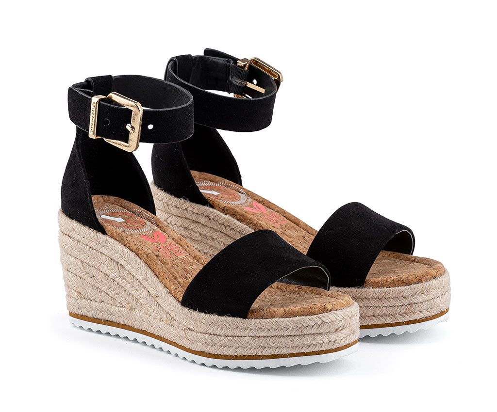 MARGARET Vegan Sandals | Black