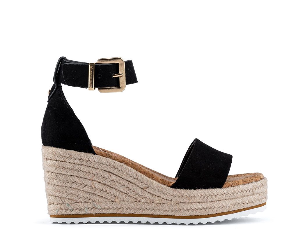 MARGARET Vegan Sandals | Black